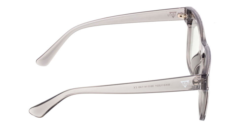 Sixty One Sunglasses Delos Polarized Sunglasses - Unisex, Grey/Clear, One Size, SIXS112GY