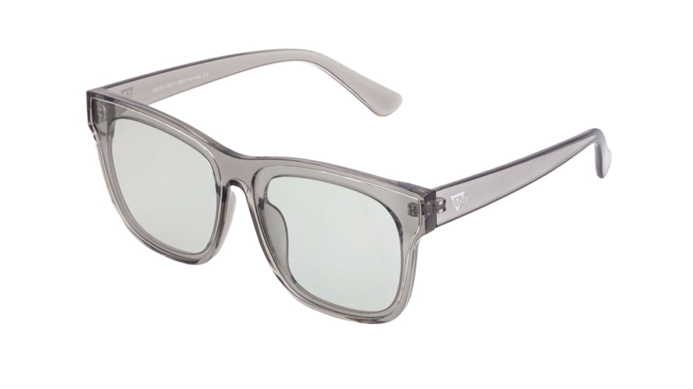 Sixty One Sunglasses Delos Polarized Sunglasses - Unisex, Grey/Clear, One Size, SIXS112GY