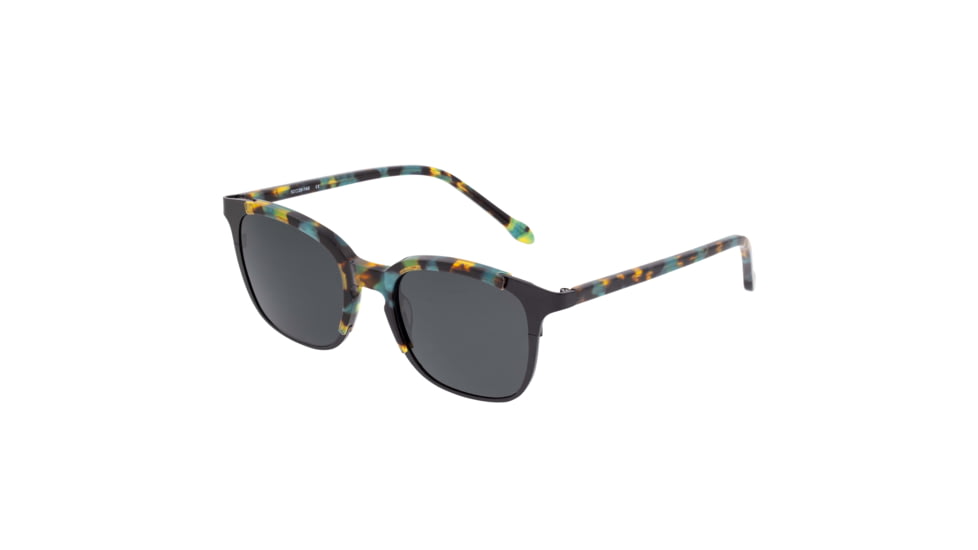 Sixty One Sunglasses Kewarra Polarized Sunglasses - Unisex, Black/Black, One Size, SIXS104BK