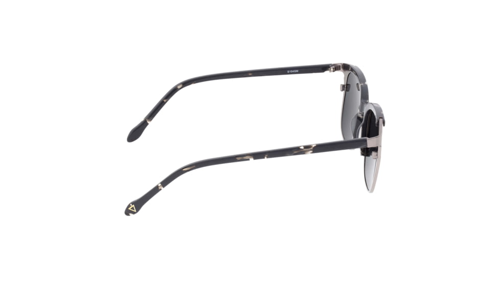 Sixty One Sunglasses Kewarra Polarized Sunglasses - Unisex, Gunmetal/Black, One Size, SIXS104GM, EDEMO1