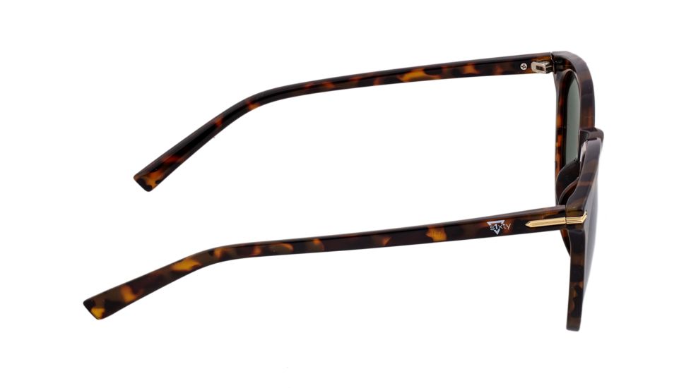 Sixty One Sunglasses Palawan Polarized Sunglasses - Unisex, Tortoise/Black, One Size, SIXS108TO