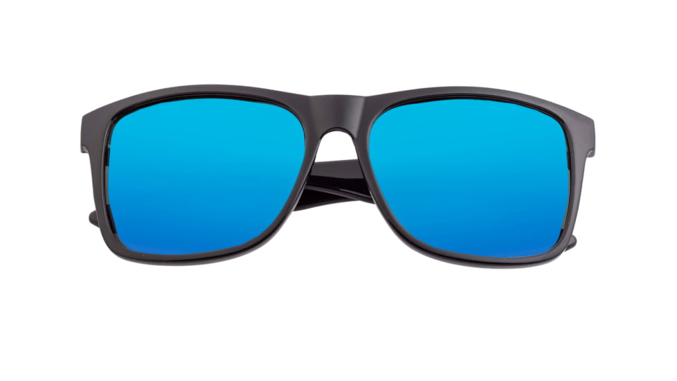 Sixty One Sunglasses Solaro Polarized Sunglasses - Unisex, Black/Blue, One Size, SIXS110BL