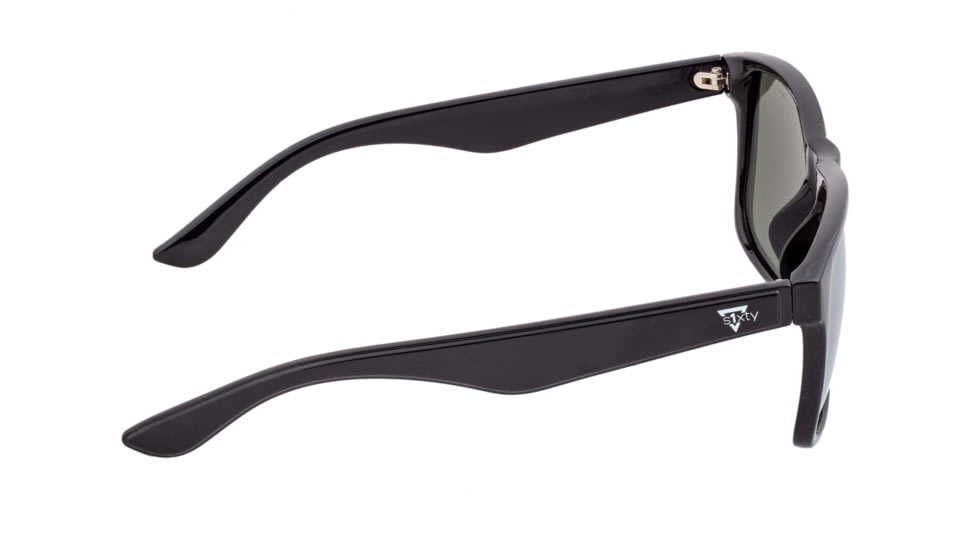 Sixty One Sunglasses Solaro Polarized Sunglasses - Unisex, Black/Blue, One Size, SIXS110BL