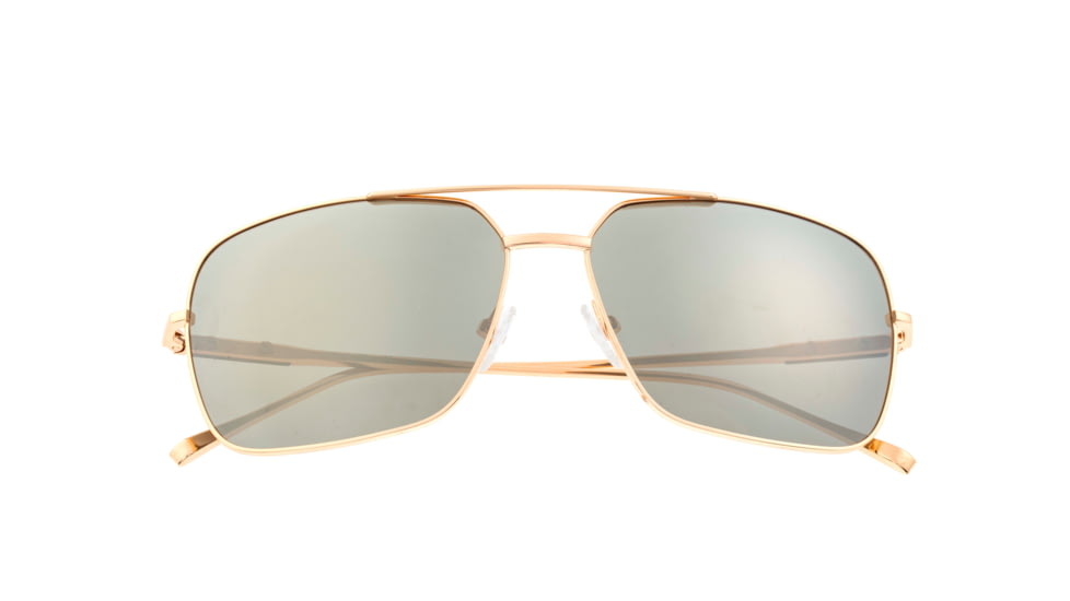 Sixty One Sunglasses Teewah Polarized Sunglasses - Unisex, Gold/Silver, One Size, SIXS105GD