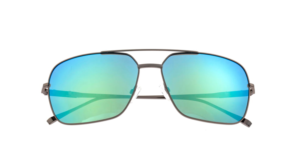 Sixty One Sunglasses Teewah Polarized Sunglasses - Unisex, Gunmetal/Blue-Green, One Size, SIXS105GM