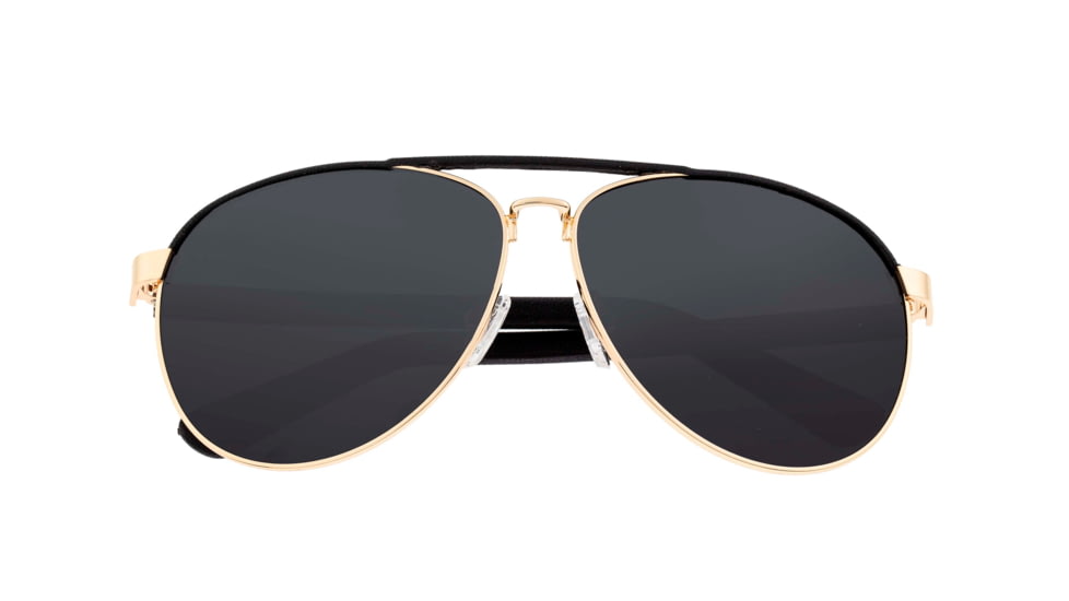 Sixty One Sunglasses Wreck Polarized Sunglasses - Unisex, Gold/Black, One Size, SIXS107GD