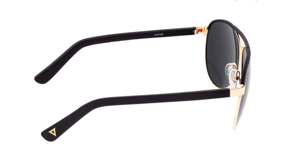 Sixty One Sunglasses Wreck Polarized Sunglasses - Unisex, Gold/Black, One Size, SIXS107GD