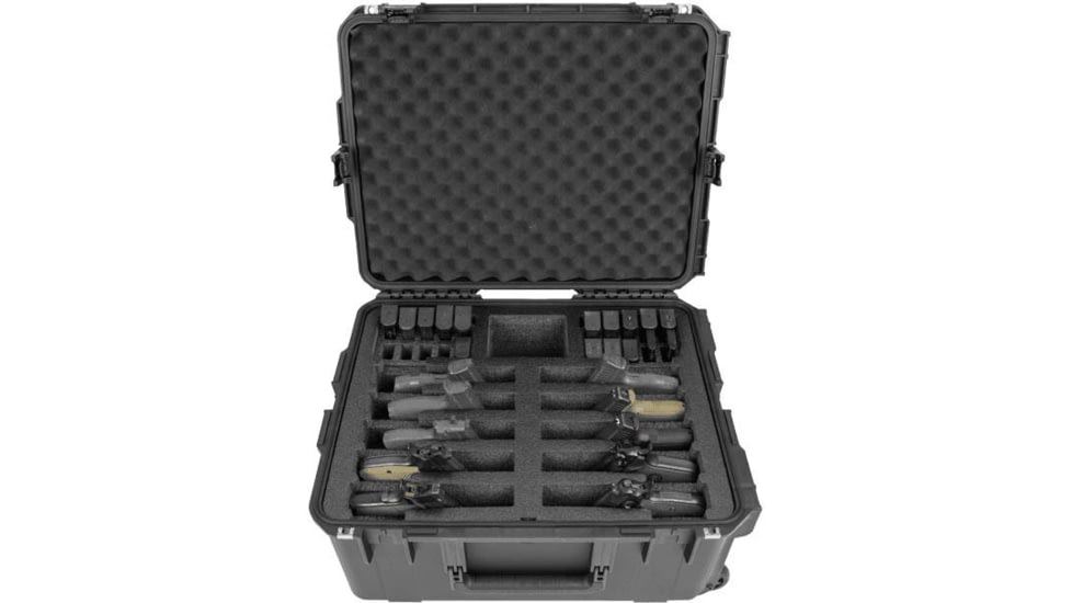 SKB Cases 2217-10 10-Handgun Case, Black, 3i-2217-10B-M