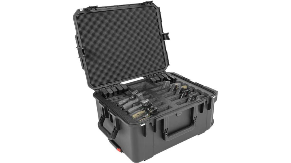 SKB Cases 2217-10 10-Handgun Case, Black, 3i-2217-10B-M