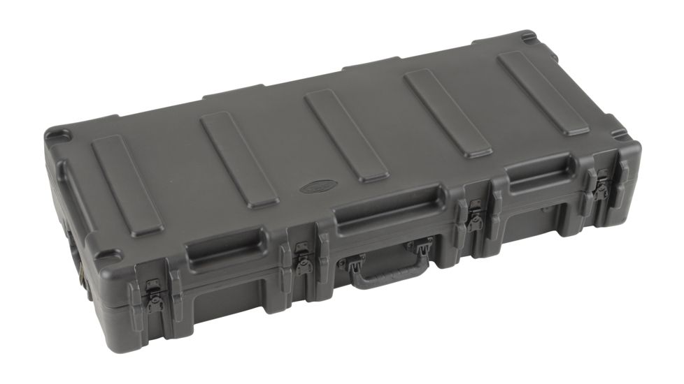 SKB Cases 2R Roto Mil-Std Waterproof Case 8 Deep w/ Wheels &amp; Tow Handle (Black, w/ Foam) 44-1/4 x 17-1/2 x 8 2R4417-8B