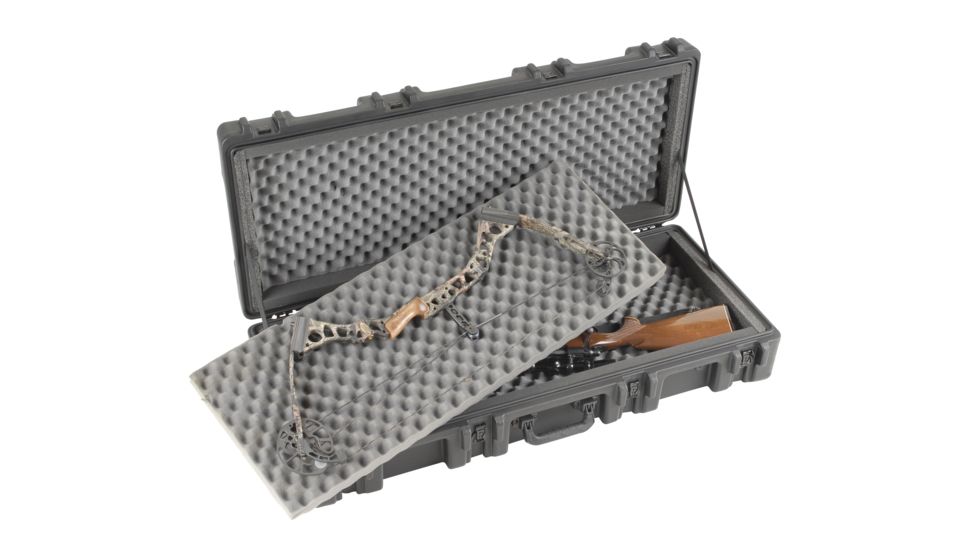 SKB Cases 2R Roto Mil-Std Waterproof Case 8 Deep w/ Wheels &amp; Tow Handle (Black, w/ Foam) 44-1/4 x 17-1/2 x 8 2R4417-8B
