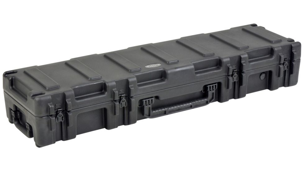 SKB Cases 3R Roto Mil-Std Waterproof Case, 7 Deep, Black, Empty, w/ Wheels &amp; Handle 3R5212-7B-EW