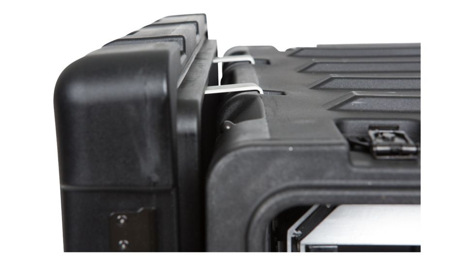 SKB Cases 3U Removable Shock Rack, Rackable Depth 20in, Black, 24in x 19in x 5.25in 3RR-3U20-22B