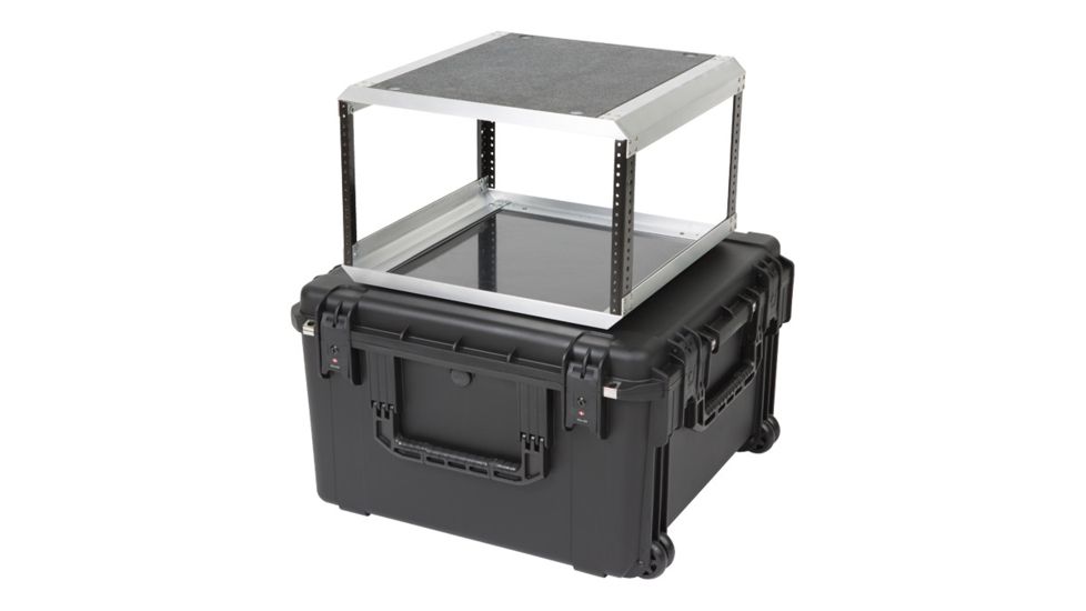 SKB Cases 6U iSeries Fly Rack, Rackable Depth 19in, Black, 26.75in x 27.25in x 16.25in 3I-2424-146U