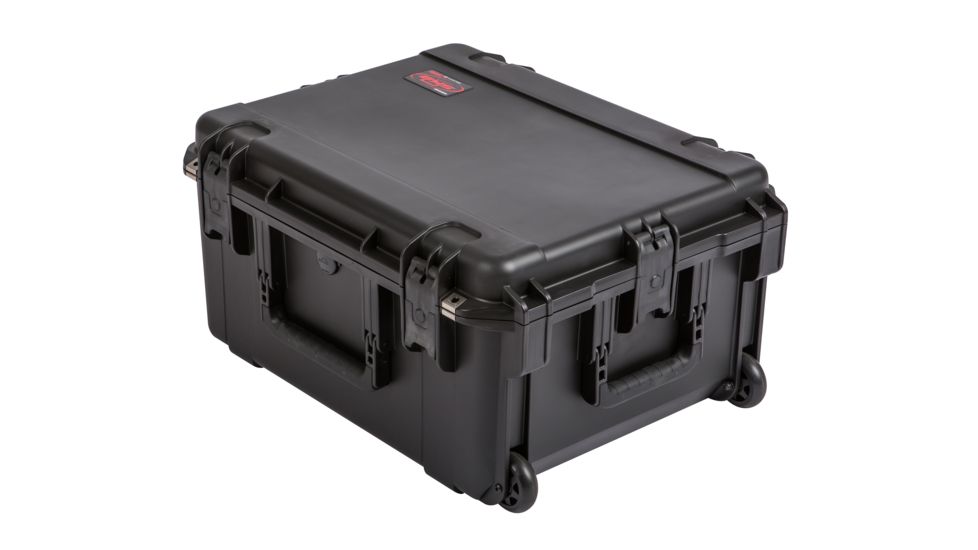 SKB Cases Injection Molded 22inx17inx10.50in Case, Wheels, Black, 3I-2217-10BE