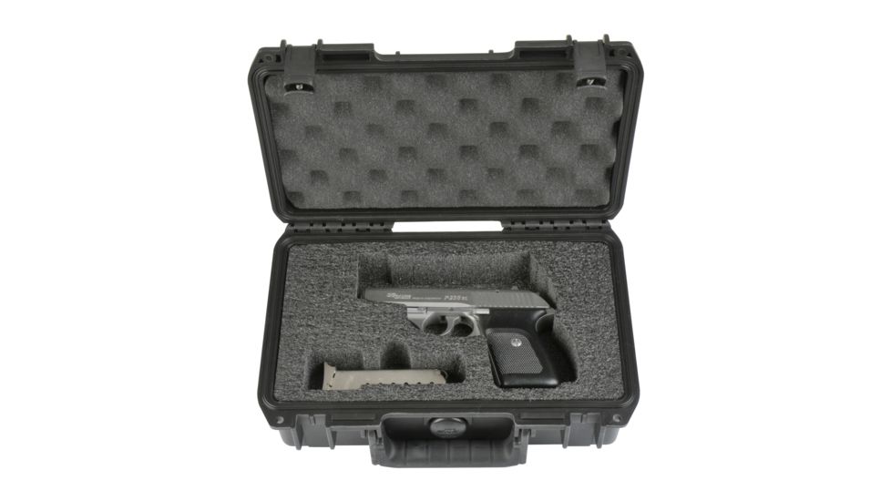 SKB Cases iSeries 1006 Mil-Spec Pistol Case,11.72x8x3.86in,Black 3i-1006-SP