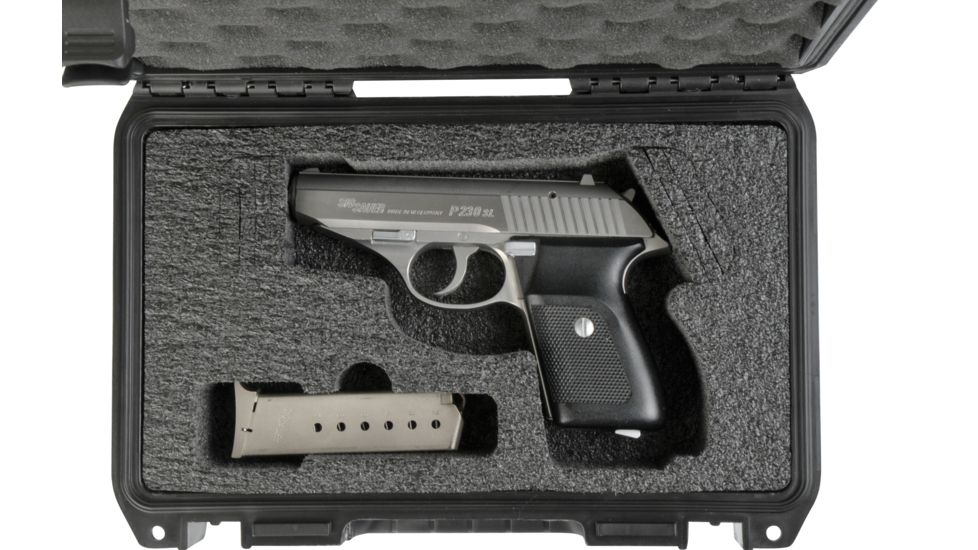 SKB Cases iSeries 1006 Mil-Spec Pistol Case,11.72x8x3.86in,Black 3i-1006-SP