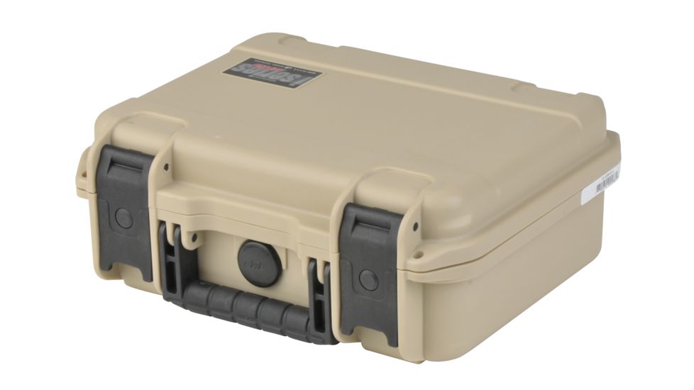 SKB Cases iSeries 1209 Mil-Spec Pistol Case Tan, 14 x 12 x 6 1/4 3i-1209-4T-L