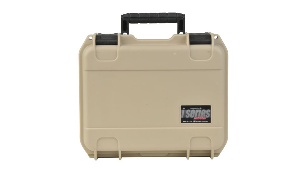 SKB Cases iSeries 1209 Mil-Spec Pistol Case Tan, 14 x 12 x 6 1/4 3i-1209-4T-L