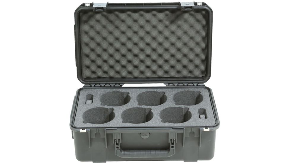 SKB Cases iSeries 2011 Waterproof Lens Case, Black, 22 1/4 in. x 14 1/2 in. x 9 1/2 in. 3I-20118LENS