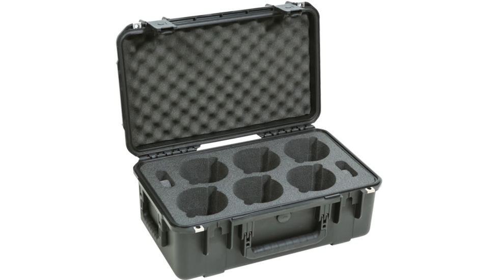 SKB Cases iSeries 2011 Waterproof Lens Case, Black, 22 1/4 in. x 14 1/2 in. x 9 1/2 in. 3I-20118LENS