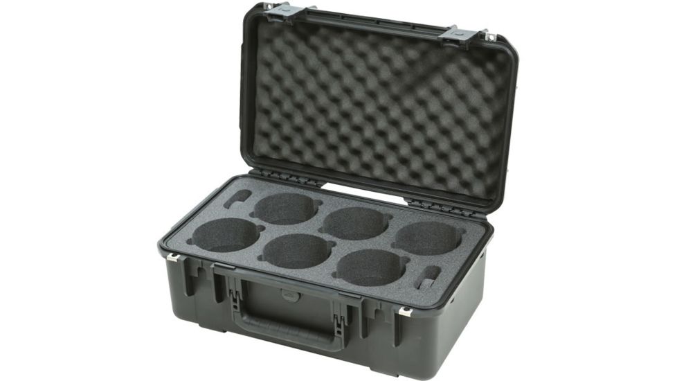 SKB Cases iSeries 2011 Waterproof Lens Case, Black, 22 1/4 in. x 14 1/2 in. x 9 1/2 in. 3I-20118LENS