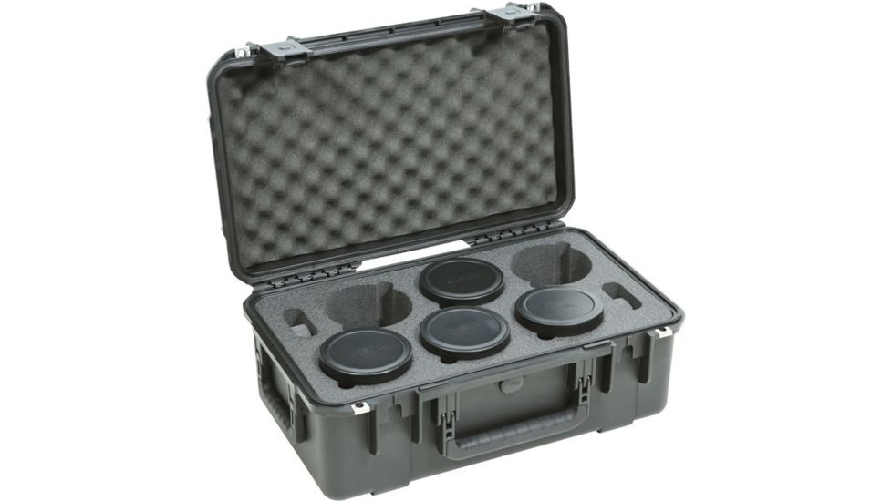 SKB Cases iSeries 2011 Waterproof Lens Case, Black, 22 1/4 in. x 14 1/2 in. x 9 1/2 in. 3I-20118LENS