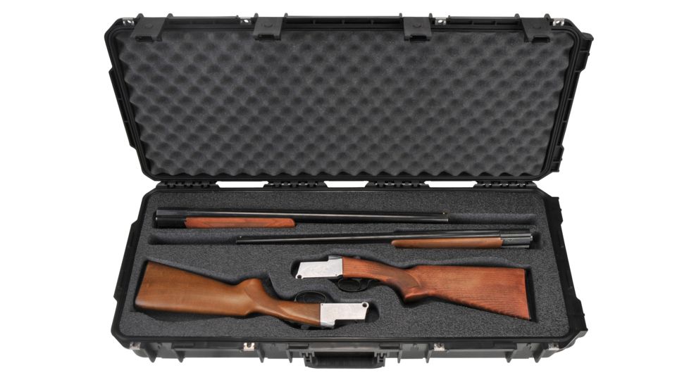 SKB Cases iSeries 3614 Custom Breakdown Shotgun Case, Black, 39 3/4 x 17 3/4 x 7 1/2 3i-3614-CB