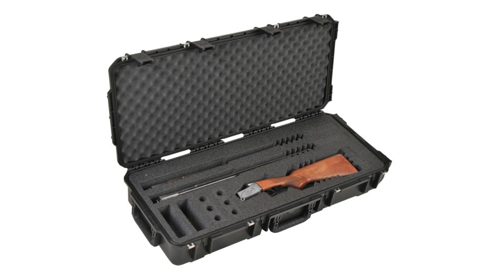SKB Cases iSeries 3614 Custom Breakdown Shotgun Case, Black, 39 3/4 x 17 3/4 x 7 1/2 3i-3614-CB