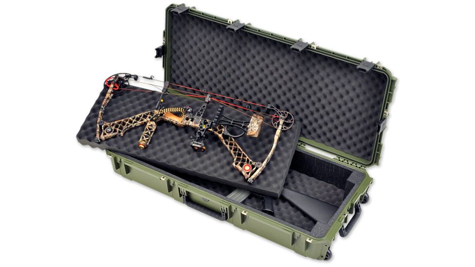 SKB Cases iSeries 4217 Double Rifle Case, Olive Drab, 45 1/2X20X9 3i-4217-DB-M