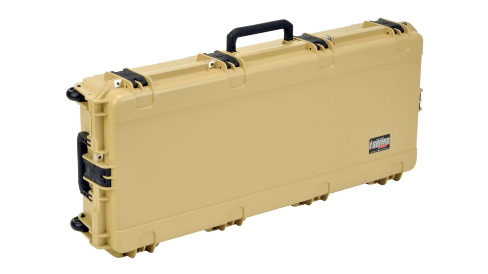 SKB Cases iSeries 4217 Mil-Spec AR / Short Rifle Case in Tan, Tan, 45 1/4 x 19 5/8 x 8 3/8 3i-4217-7T-L