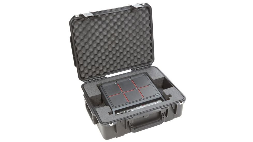 SKB Cases iSeries Molded Case, Yamaha MultiPad12/Roland SPD-SX, Black, 3i-2015-7DMP