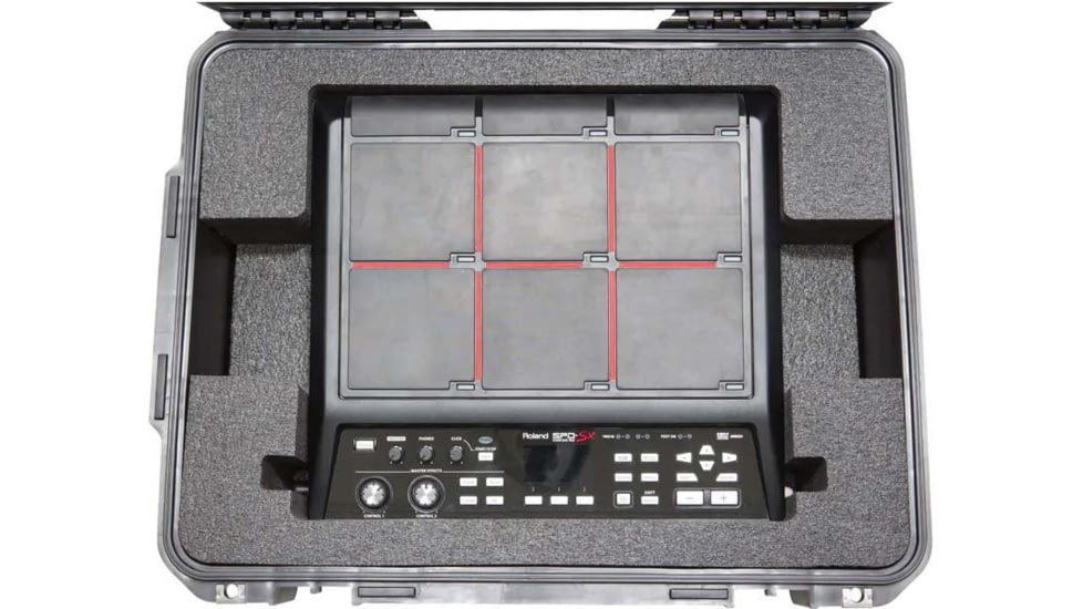 SKB Cases iSeries Molded Case, Yamaha MultiPad12/Roland SPD-SX, Black, 3i-2015-7DMP