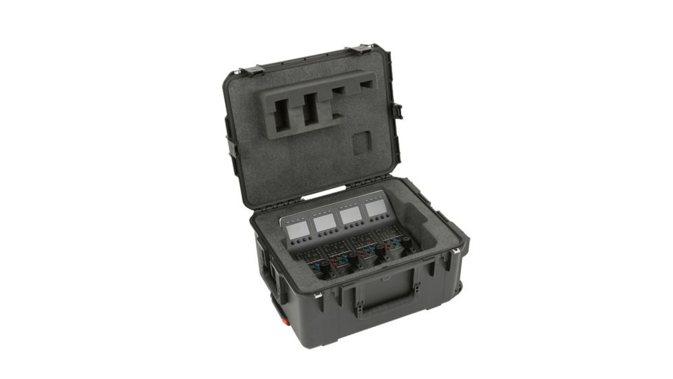 SKB Cases iSeries Mini Panel Case for Blackmagic Design ATEM CCP, ATEM 1 M/E Adv Panel or DaVinci, Black, 25.25in x 19.75in x 12.75in 3i-221710BM1