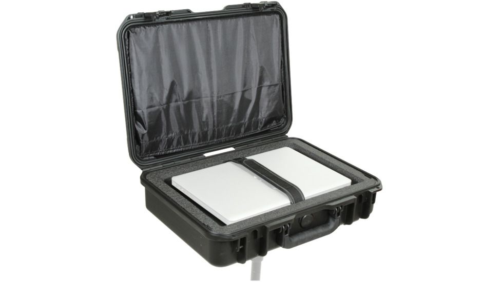 SKB Cases iSeries Waterproof Laptop Case w/ Sunshade, and Tripod Mount, Black 3I-18135SNSC