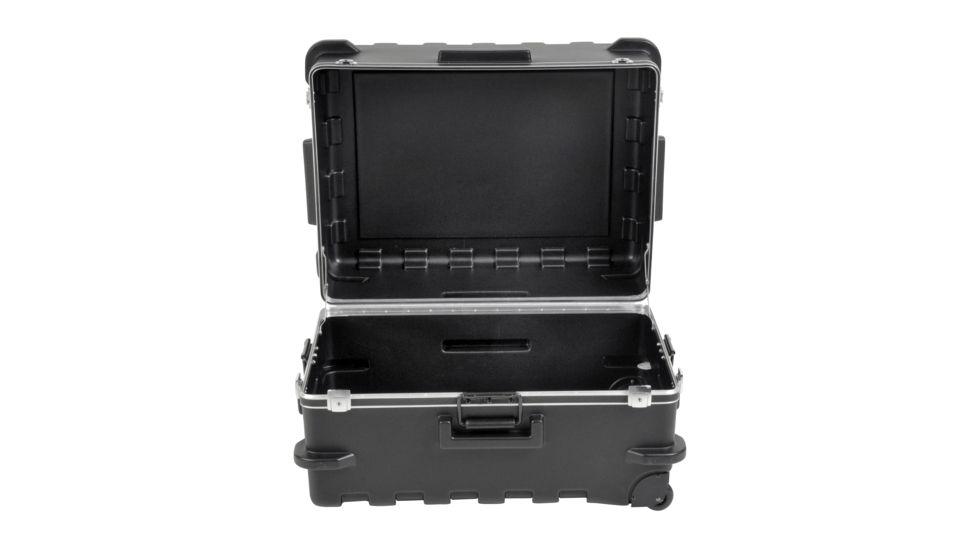 SKB Cases Pull Handle ATA Travel Case, No Foam, Wheels, 29x21x17, Black 3SKB-2921MR