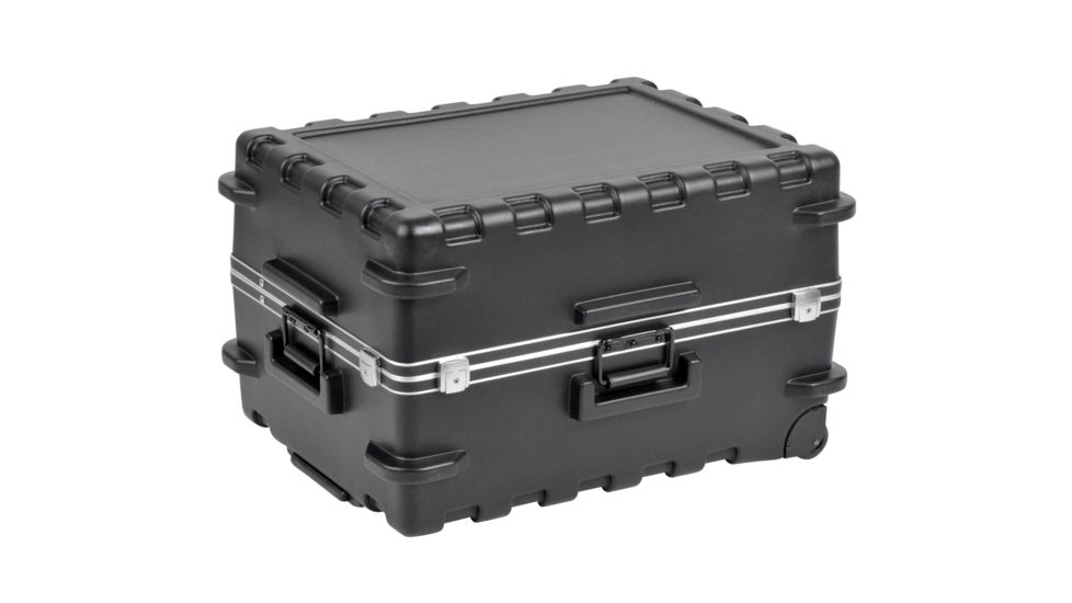 SKB Cases Pull Handle ATA Travel Case, No Foam, Wheels, 29x21x17, Black 3SKB-2921MR