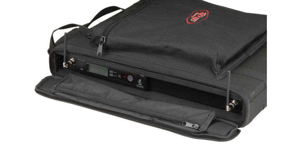SKB Cases Rotationally Formed 19inx1U Case, Black, 1SKB-SC191U