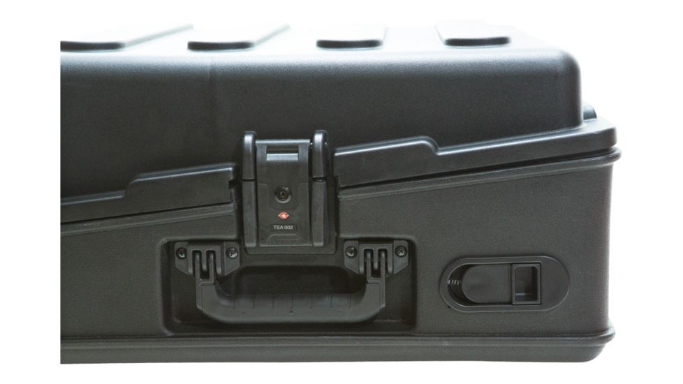 SKB Cases Roto-molded 10U Top Mixer Rack, Steel Rails, Hard top, L/R Access doors, Black 1SKB-R100