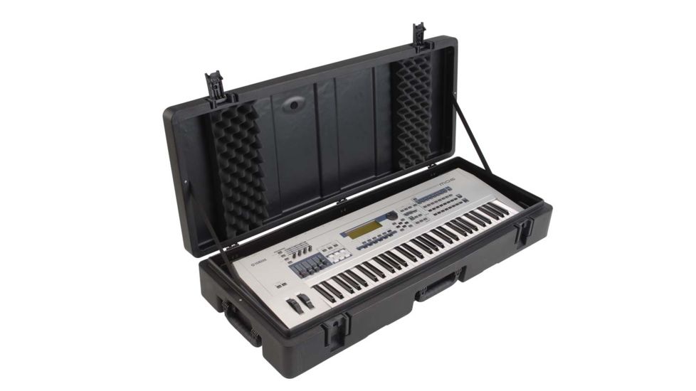 SKB Cases Roto Molded 61 Note Keyboard Case 42-3/8 x 15-1/2 x 7-1/4 1SKB-R4215W