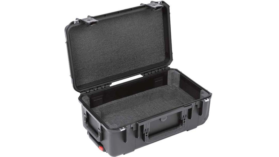 SKB Cases Seres Case W/Removeable 2U Injecton Molded 9in Deep Rack Cage, Carry-On Sze, Tsa Latches, Wheels, 3I-2011M72U