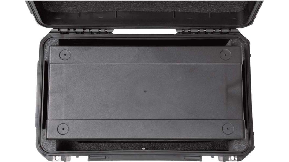 SKB Cases Seres Case W/Removeable 2U Injecton Molded 9in Deep Rack Cage, Carry-On Sze, Tsa Latches, Wheels, 3I-2011M72U