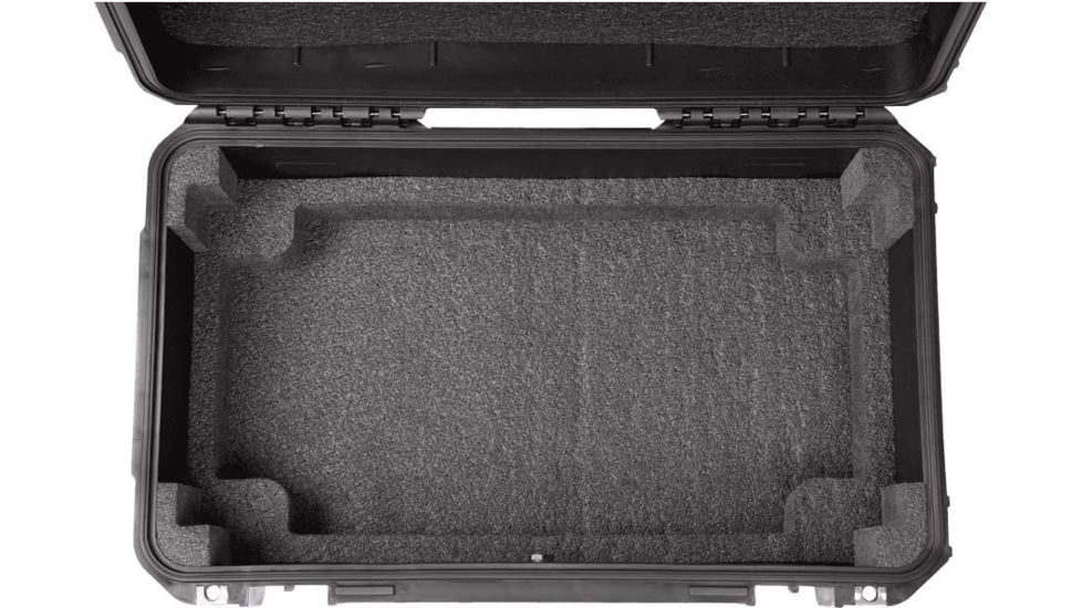 SKB Cases Seres Case W/Removeable 2U Injecton Molded 9in Deep Rack Cage, Carry-On Sze, Tsa Latches, Wheels, 3I-2011M72U