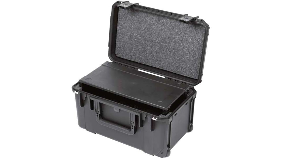 SKB Cases Seres Case W/Removeable 3U Injecton Molded 9in Deep Rack Cage, Tsa Latches, Wheels, 3I-2011M103U
