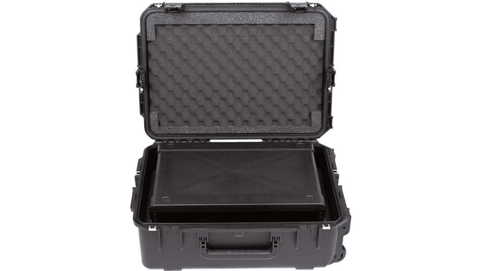SKB Cases Seres Case Wth Removeable 2U Injecton Molded 13in Deep Rack Cage, Tsa Latches, Wheels, 3I-2215M82U