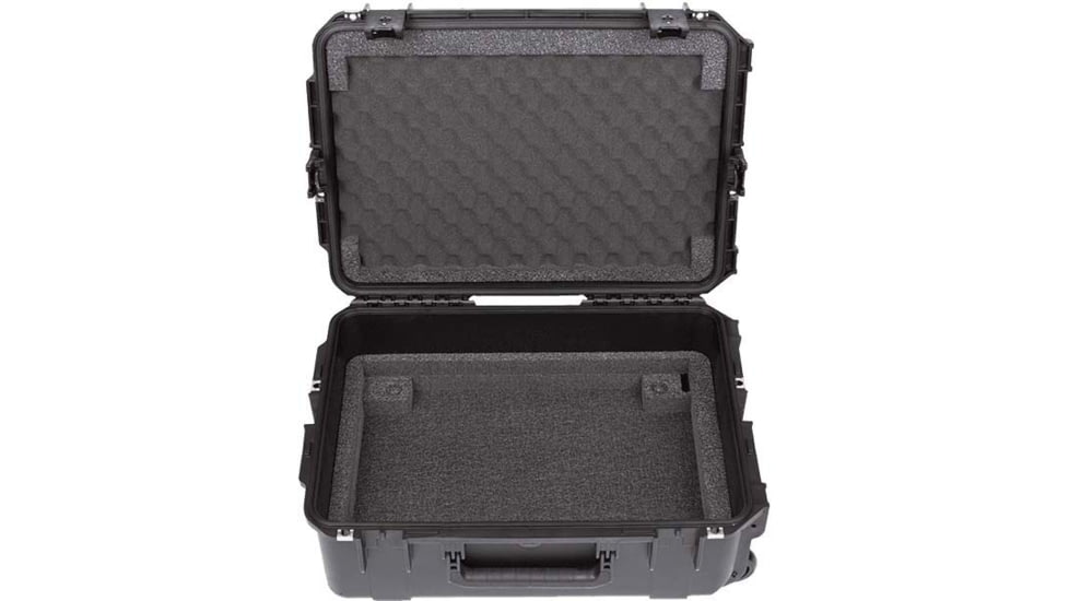 SKB Cases Seres Case Wth Removeable 2U Injecton Molded 13in Deep Rack Cage, Tsa Latches, Wheels, 3I-2215M82U