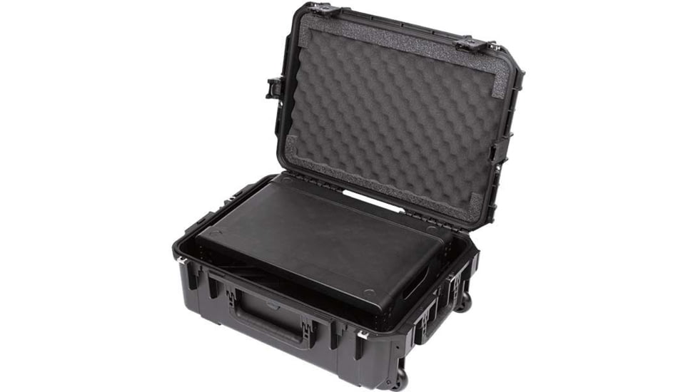 SKB Cases Seres Case Wth Removeable 2U Injecton Molded 13in Deep Rack Cage, Tsa Latches, Wheels, 3I-2215M82U