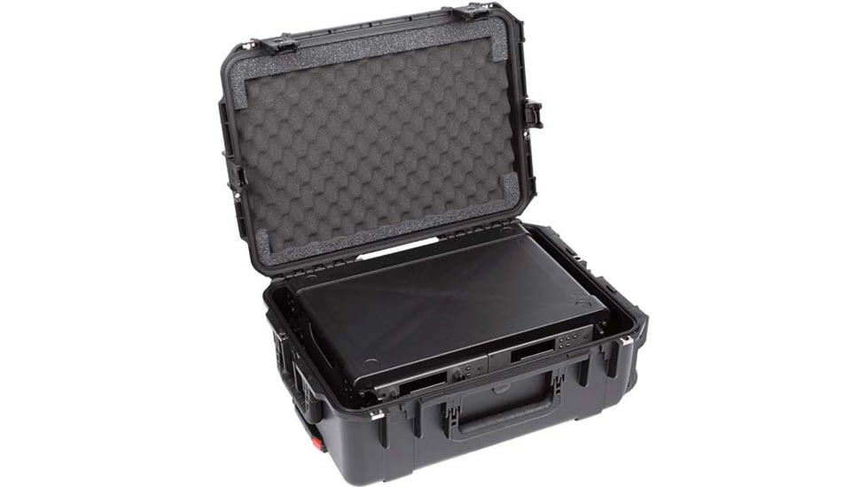 SKB Cases Seres Case Wth Removeable 2U Injecton Molded 13in Deep Rack Cage, Tsa Latches, Wheels, 3I-2215M82U
