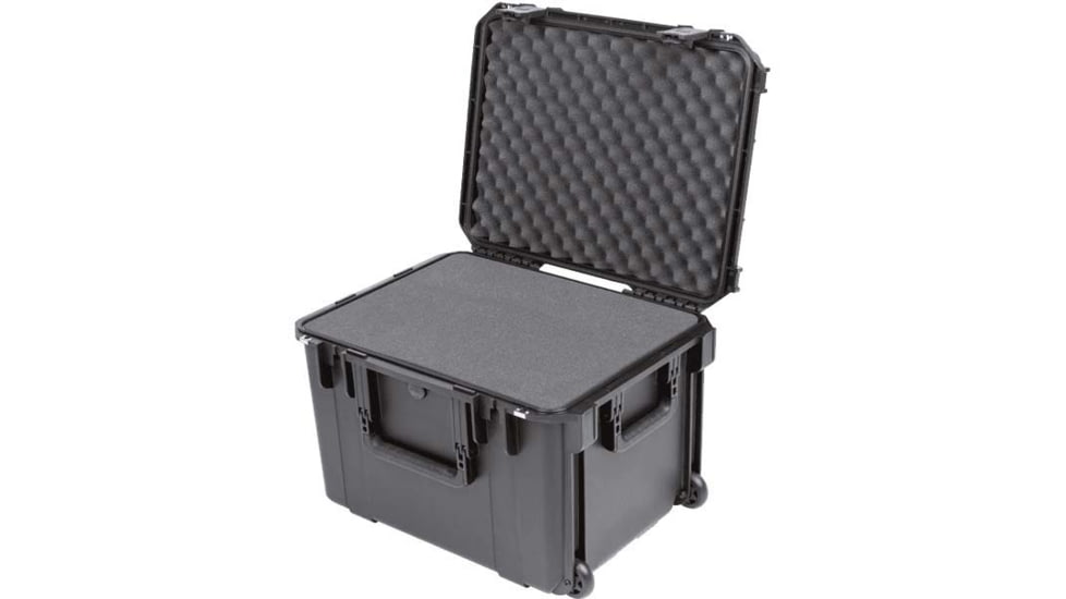 SKB Cases Seres Injecton Molded Ml-Standard Waterproof - Case 20.5inx15.5inx14in W/Wheels, Cubed Foam, 3I-2015-14BC