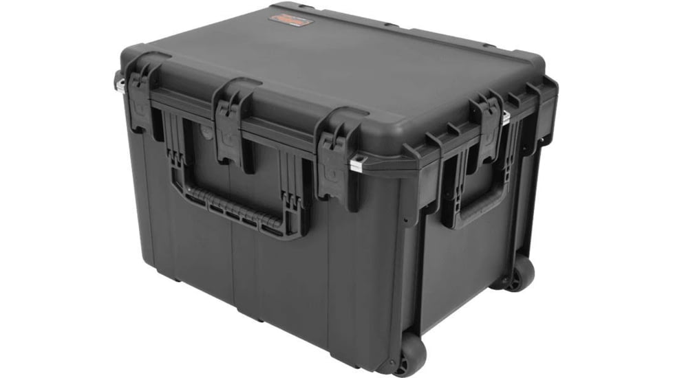 SKB Cases Seres Injecton Molded Ml-Standard Waterproof - Case 24inx18inx16in W/Wheels, Cubed Foam, 3I-2418-16BC